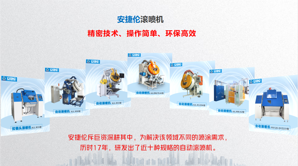 滾筒滾噴機(jī)生產(chǎn)廠家，還得看智能滾筒噴涂巨頭安捷倫